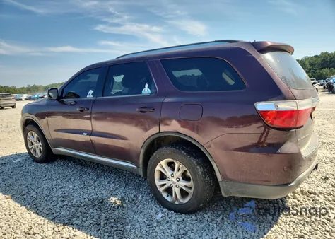 2012 Dodge Durango Sxt from USA, damaged, VIN 1C4RDHAG0CC195140